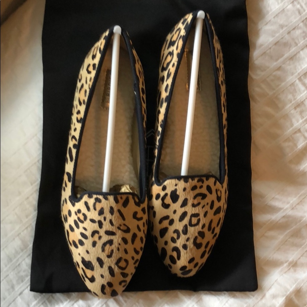 Birdies leopard print shoes